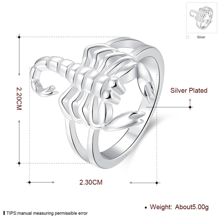 Lucky Gothic Scorpion Ring - Image 5