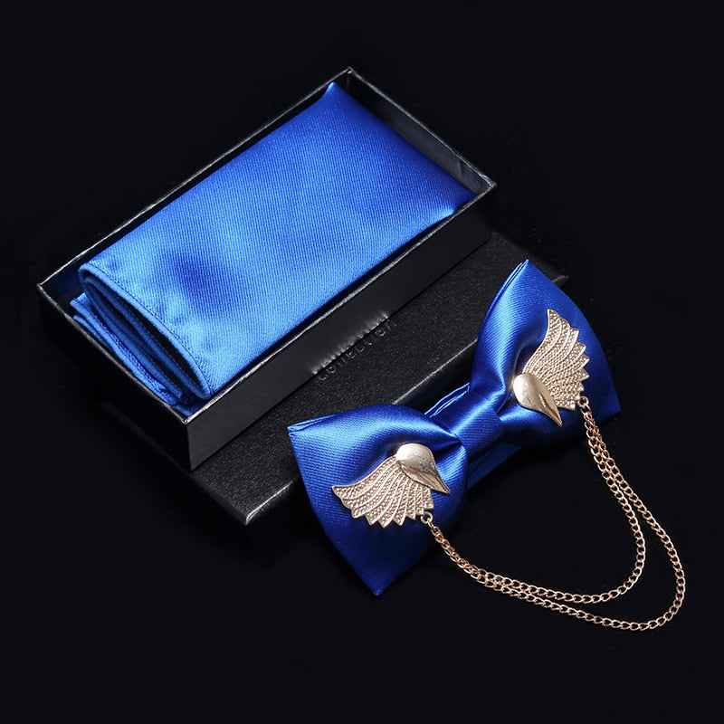 Gentlemen's Metal Bow Tie Gift Set - Image 3