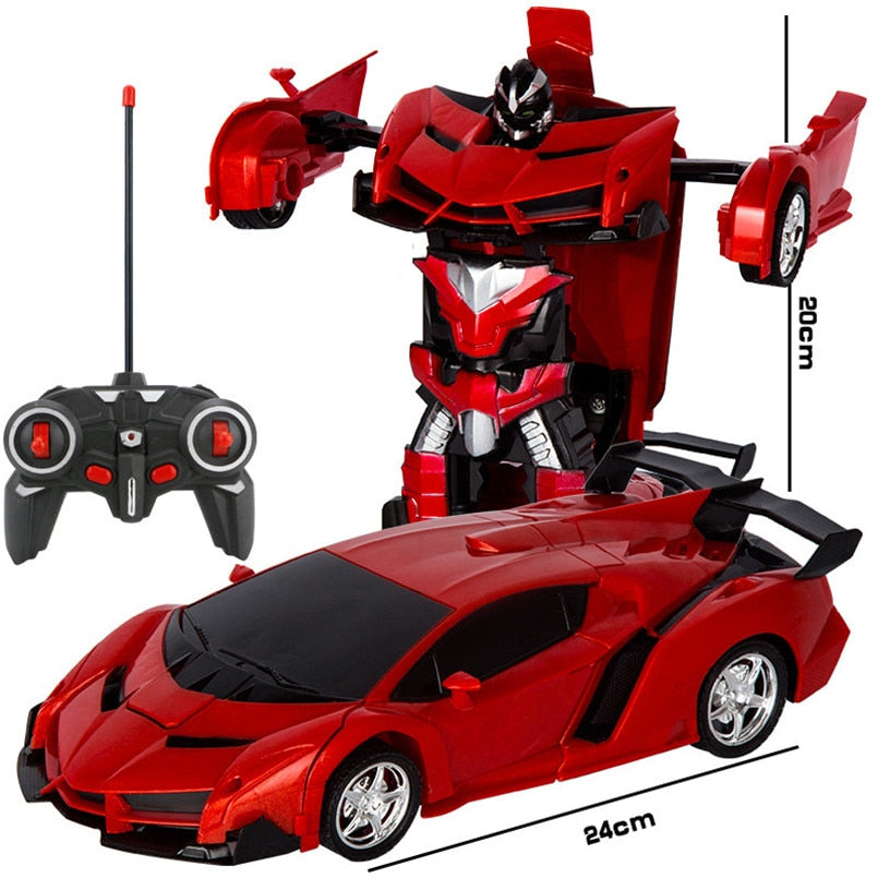 2in1 Robo Racer Transforming RC Car Toy - Image 6