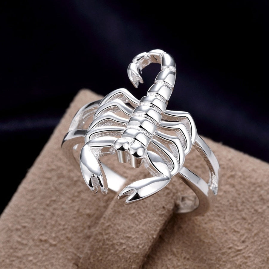 Lucky Gothic Scorpion Ring - Image 1