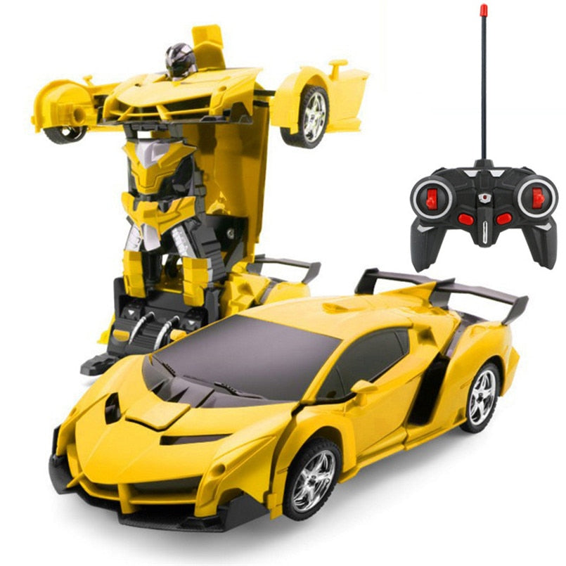 2in1 Robo Racer Transforming RC Car Toy - Image 8
