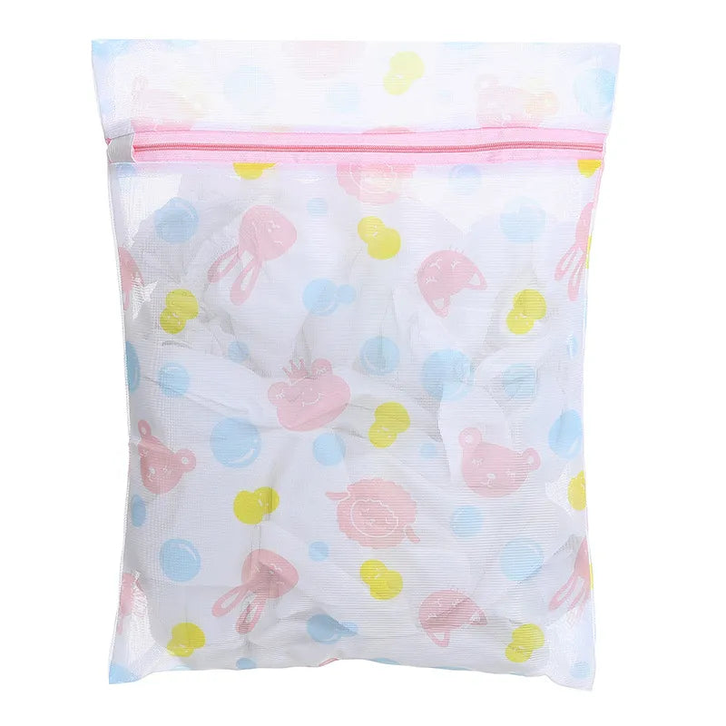 Zippered Mesh Laundry Foldable Wash Bags - Image 5