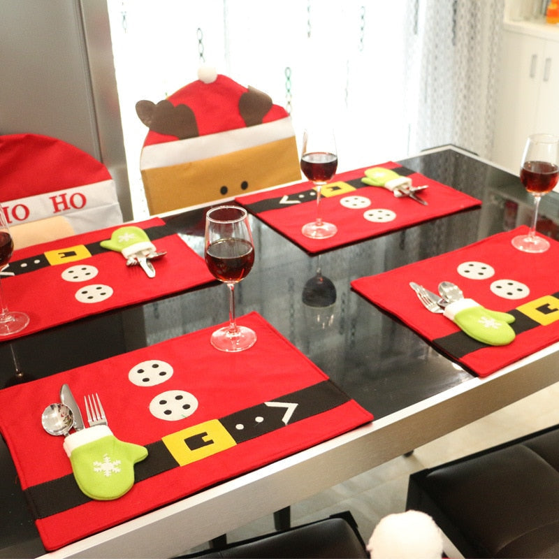 Ho-Ho-Ho Santa Table Mats - Image 0