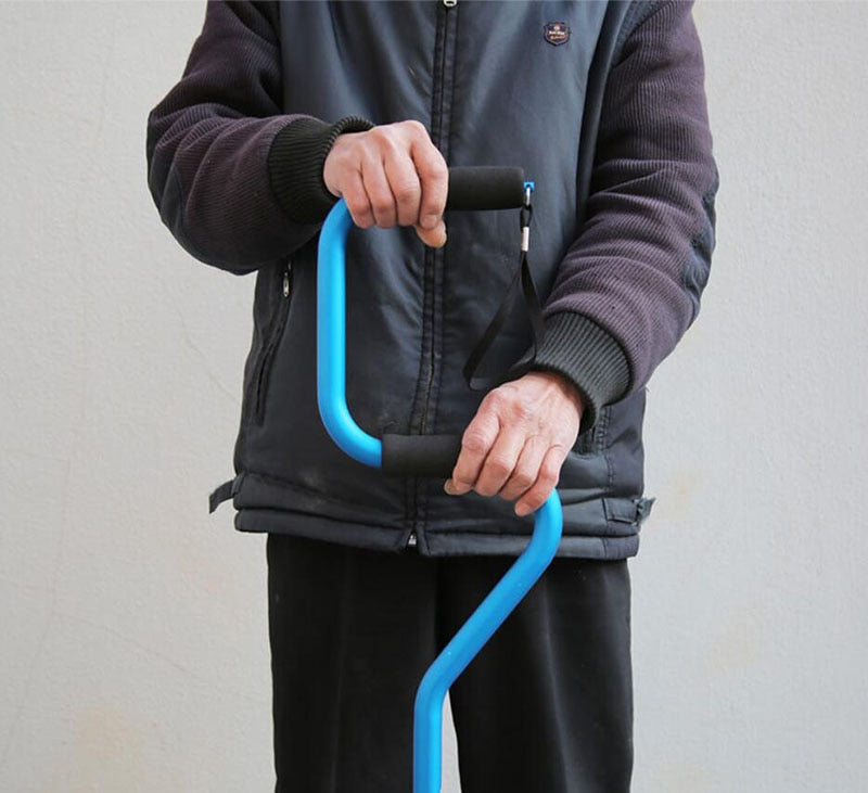 Strong Stepper Adjustable Elderly Walker Cane - Image 5
