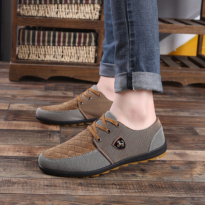 Canvas Breathable Seasonal Men Stylish Shoes - Image 2