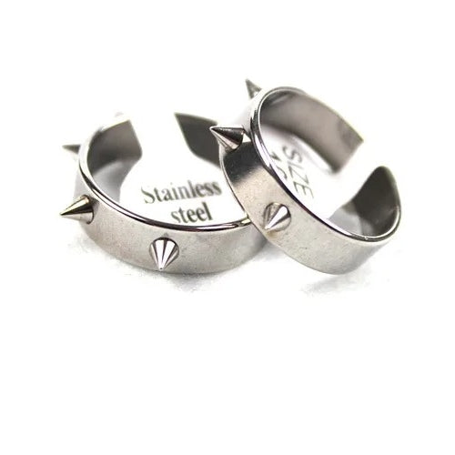 Gothic Style Armor Stainless Steel Self-Defense Ring - Image 4