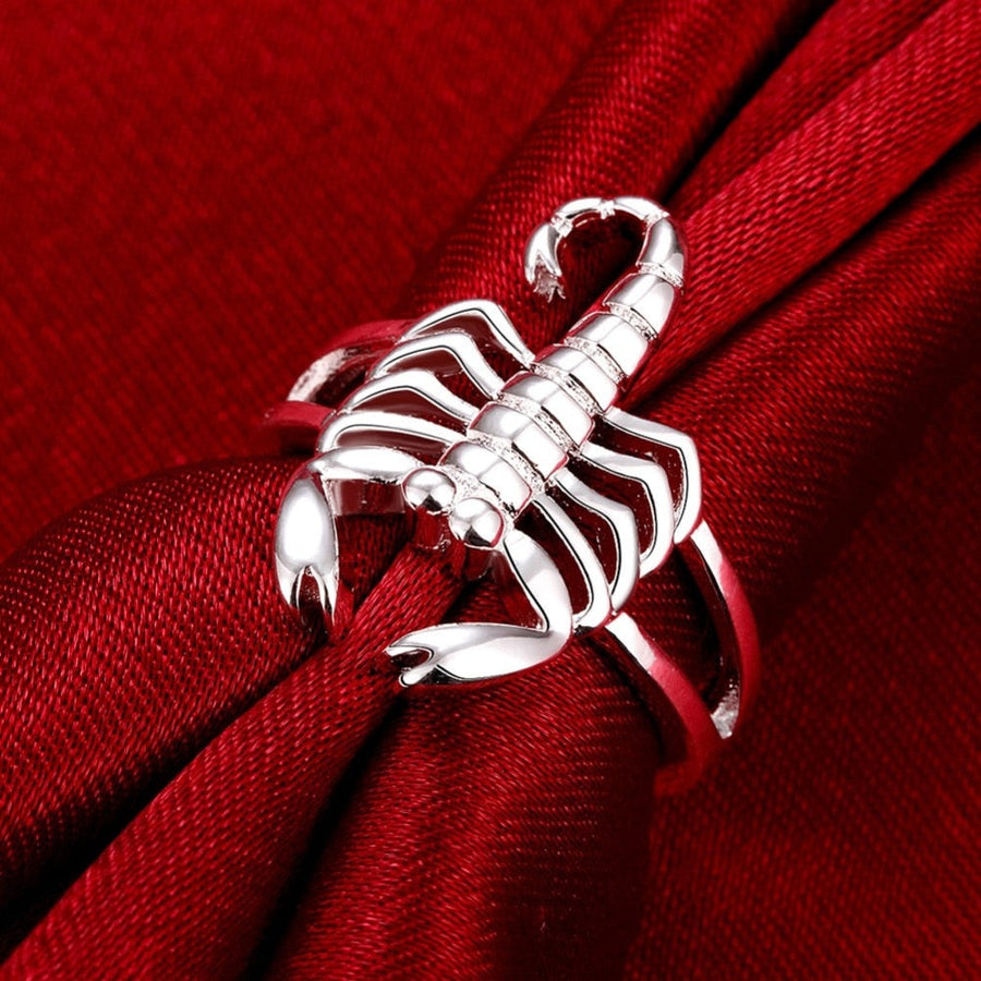 Lucky Gothic Scorpion Ring - Image 2