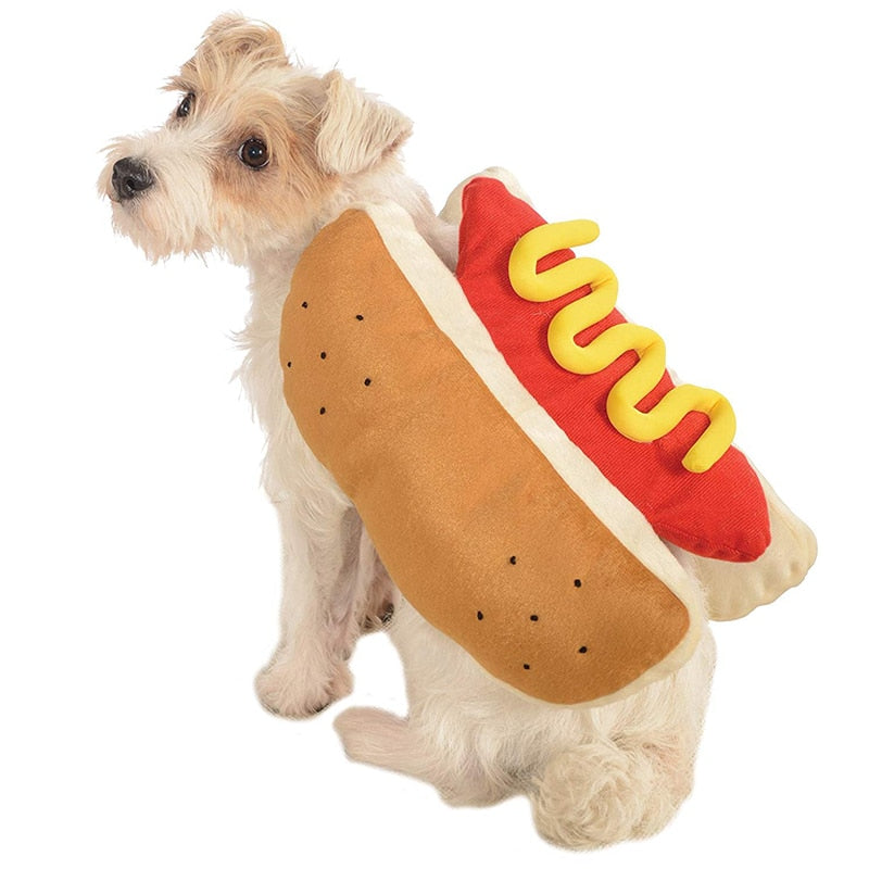 Hot Dog Halloween Pet Costume - Image 1