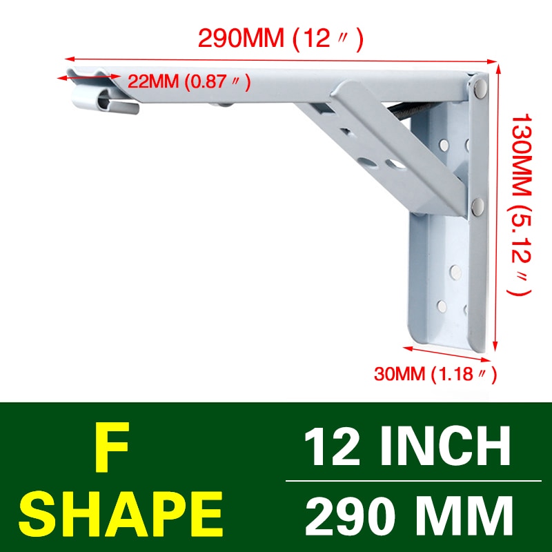 Wall-Mounted Foldable Shelf Organizer Bracket - Image 16