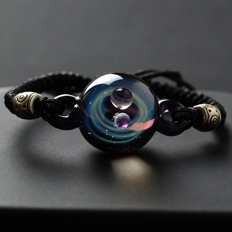 Handmade Universe Cosmic Bead Bracelet - Image 13