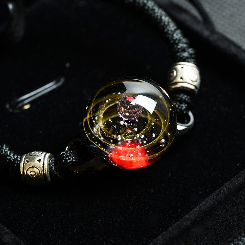 Handmade Universe Cosmic Bead Bracelet - Image 2