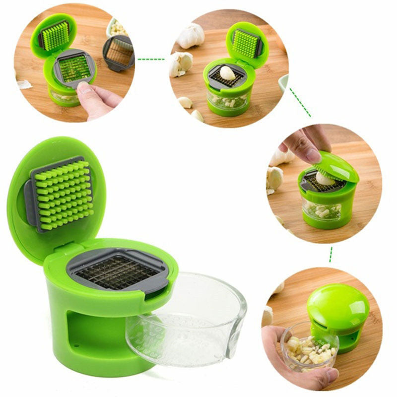 Mini Hand Press Garlic Slicer - Image 2