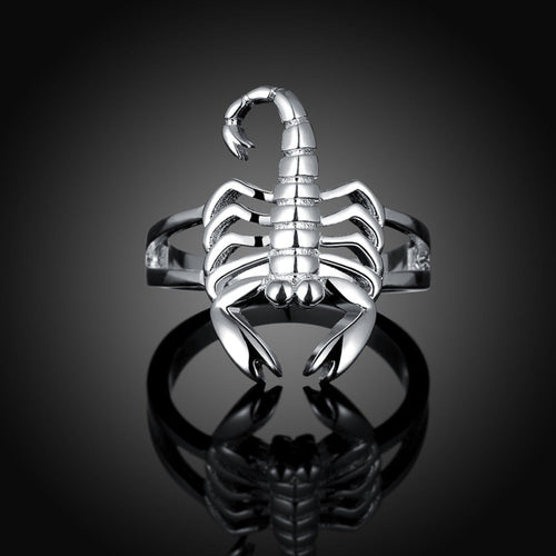 Lucky Gothic Scorpion Ring - Image 0