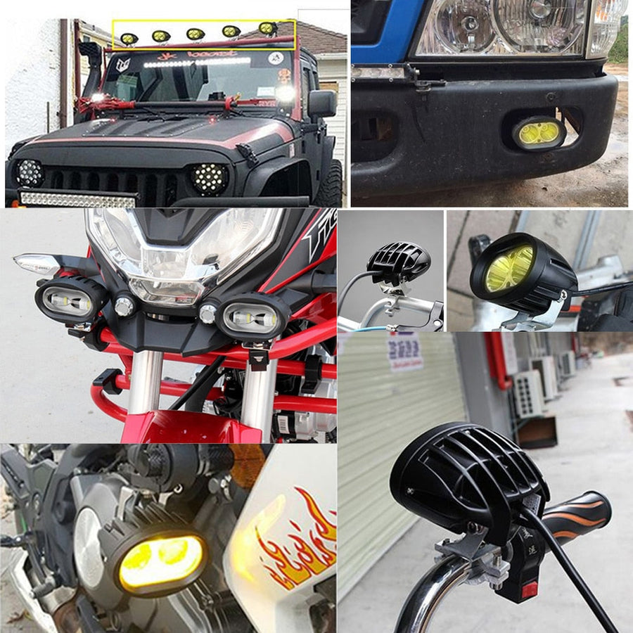 Glow Bright Heavy Duty LED Headlights - Image 1
