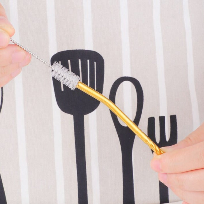 Reusable Long Handle Spoon Straw - Image 3