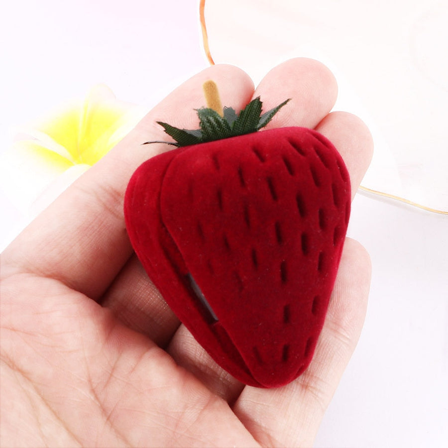 Strawberry Inspired Ring Storage Box - Image 4