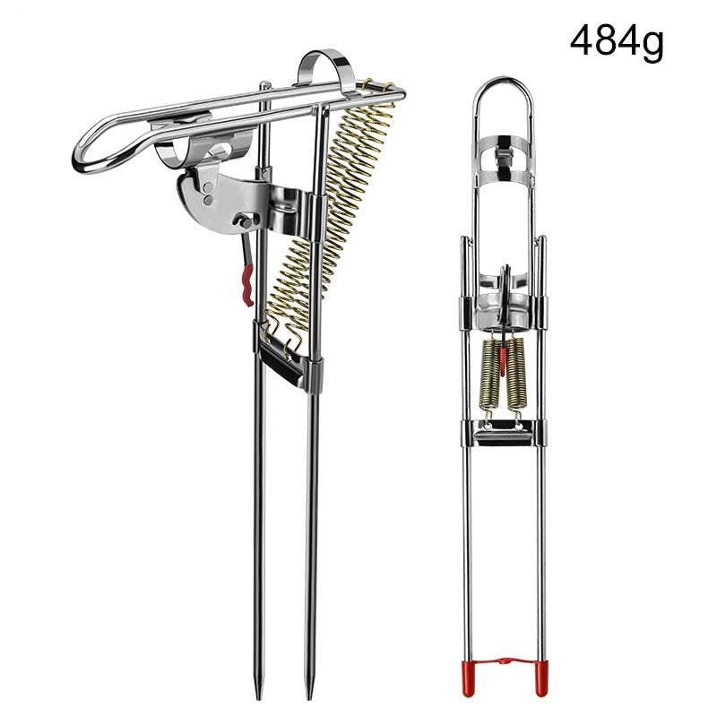 Stainless Steel Adjustable Sensitive Fishing Rod Holder - Image 8