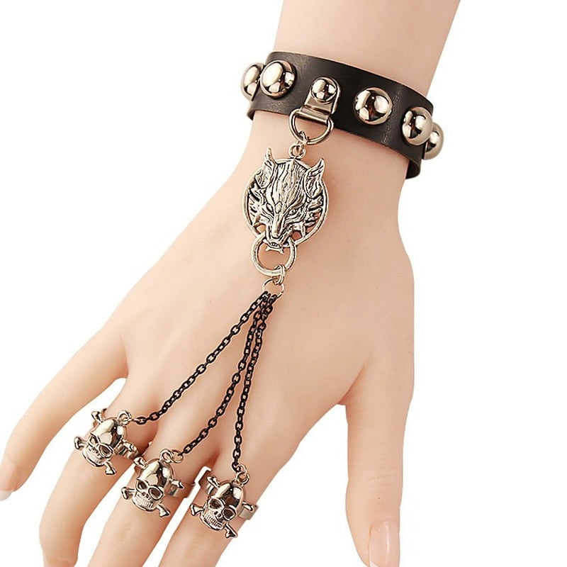 Vintage Full Wrist Mechanic Bracelet Ring - Image 18