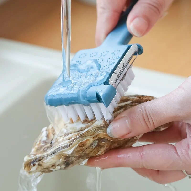 5in1 Stainless Steel Peeler Grater Kitchen Brush - Image 0