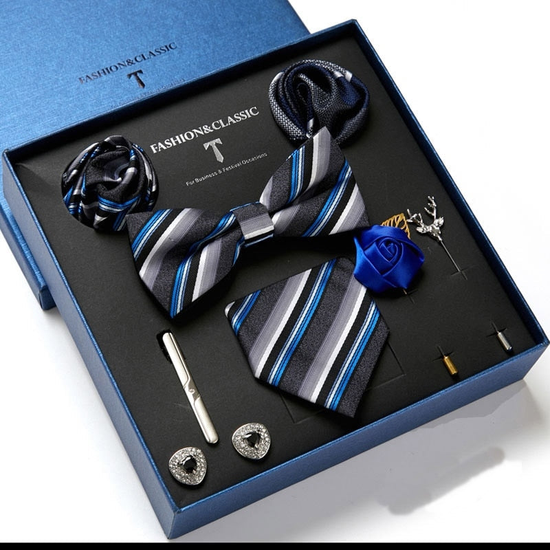 Men Tie Set Luxury Gift Box - Image 10