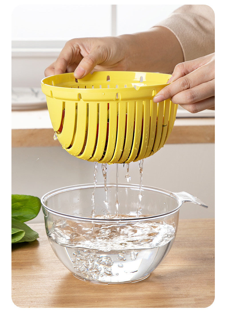 Double Layer Quick Drainer Basket - Image 6
