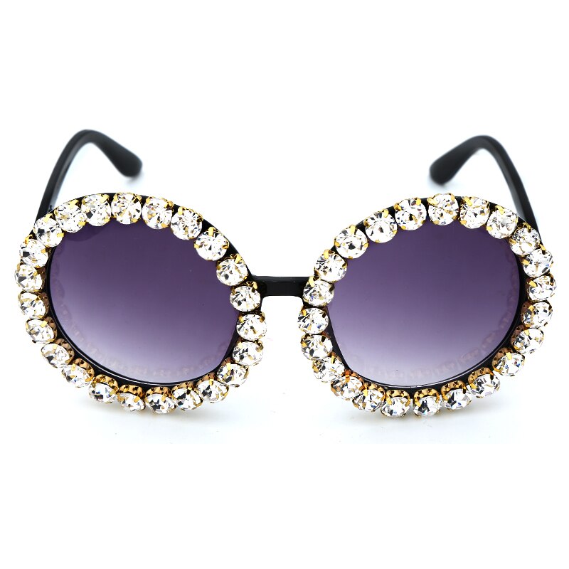 Oversize Round Luxury Sunglasses - Image 12