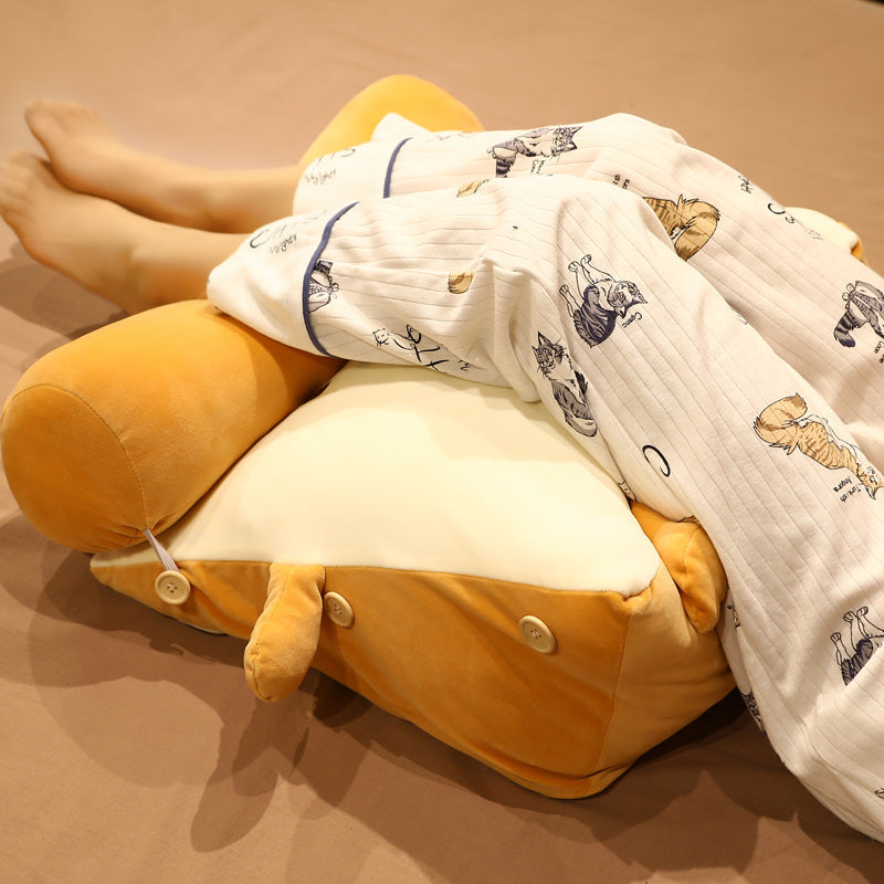 Fruity Toast Bread Comfy Pillow - Image 2