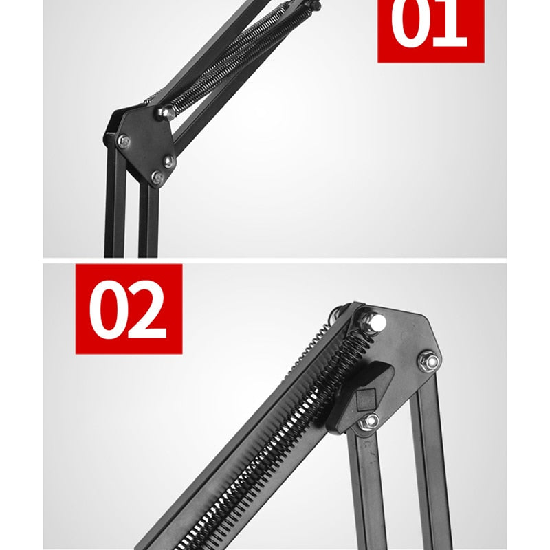 Adjustable Desktop Phone Tablet Stand Holder Clip - Image 4