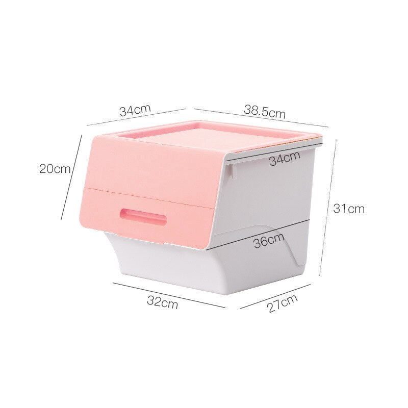 Stackable Kids Toy Storage Box - Image 8