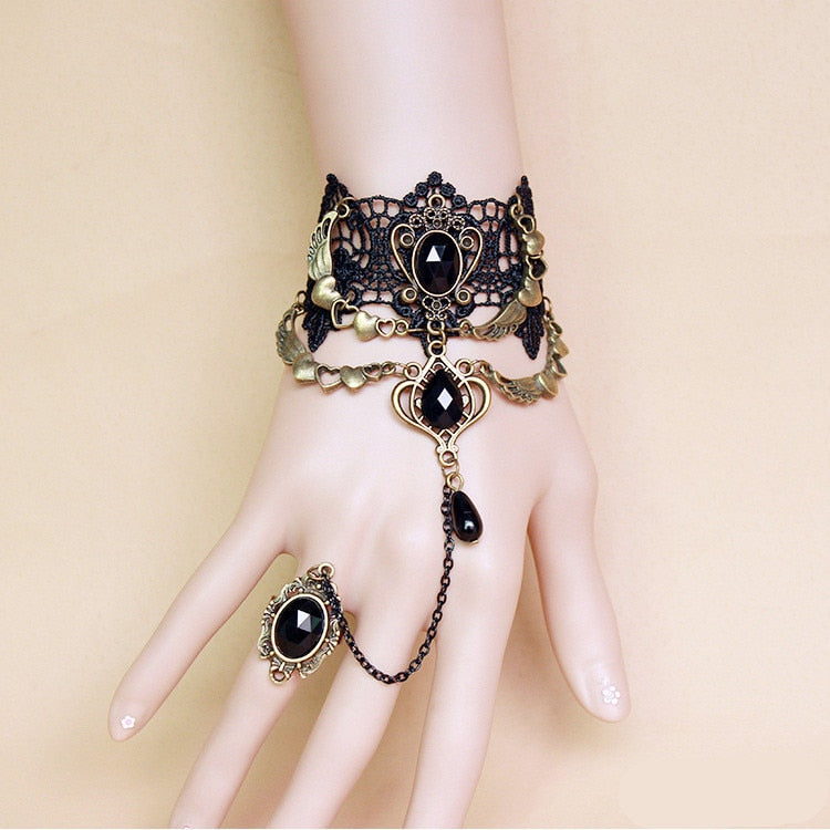 Vintage Full Wrist Mechanic Bracelet Ring - Image 2