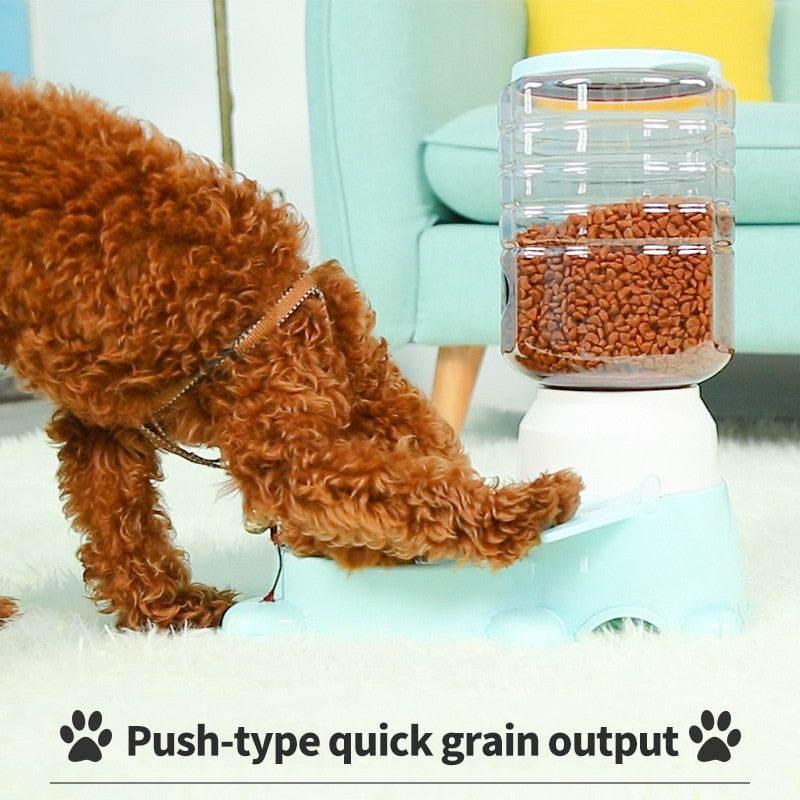 Interactive Push Type Pet Feeder - Image 16