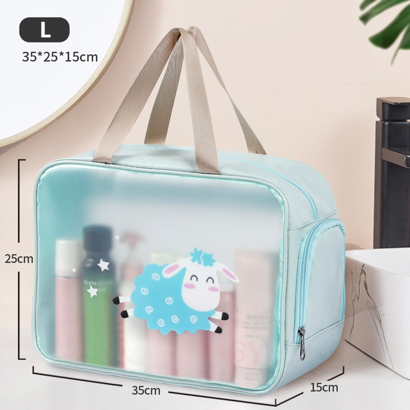 Waterproof Cosmetic Organizer Travel Bag - Image 9