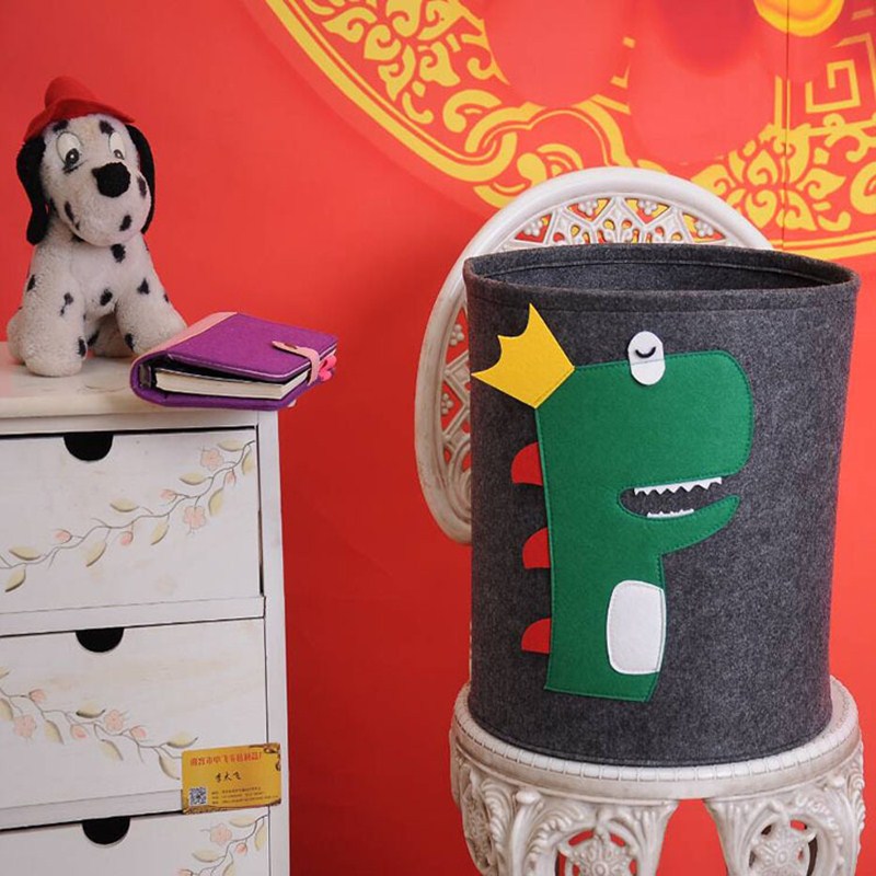 Safari Animals Collapsible Kids Toy Laundry Organizer Basket - Image 3