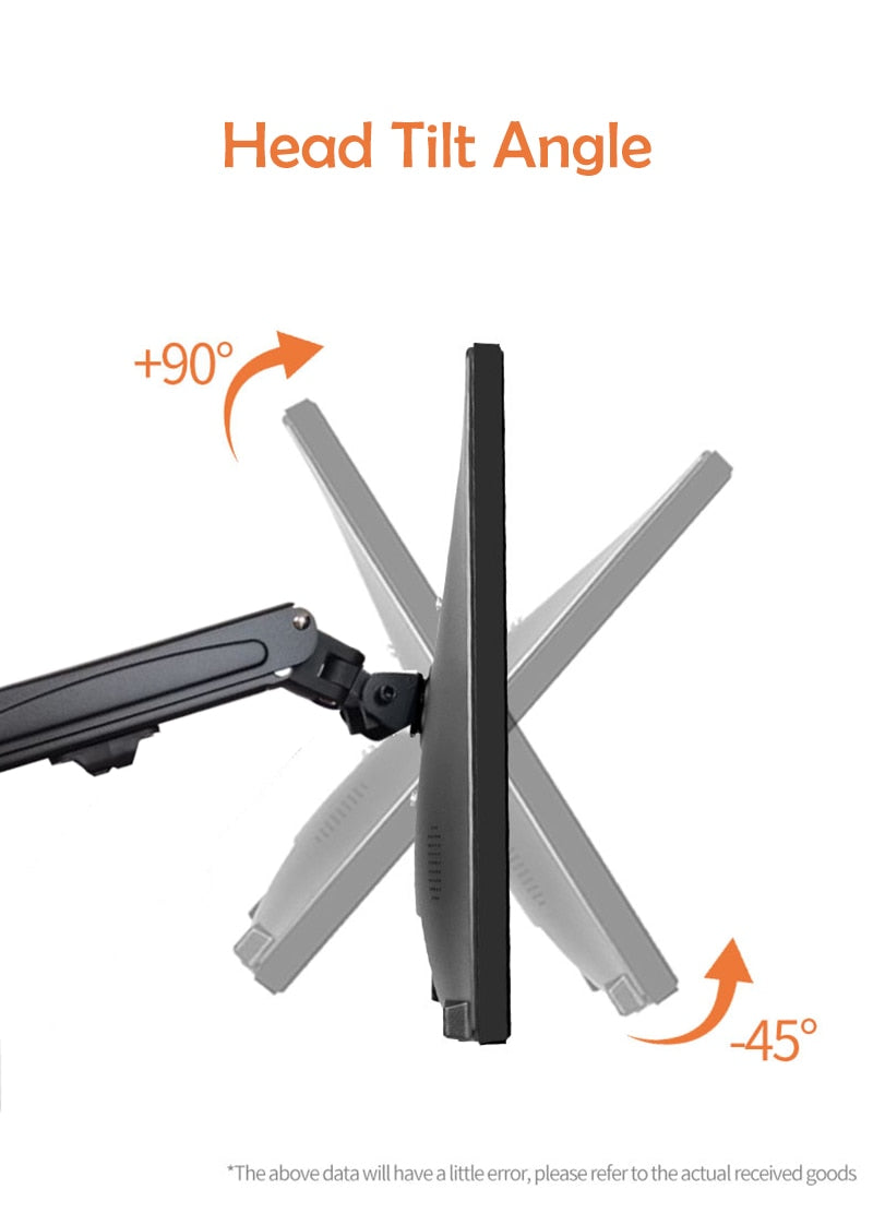 Adjustable Rotating Monitor Holder Stand - Image 3