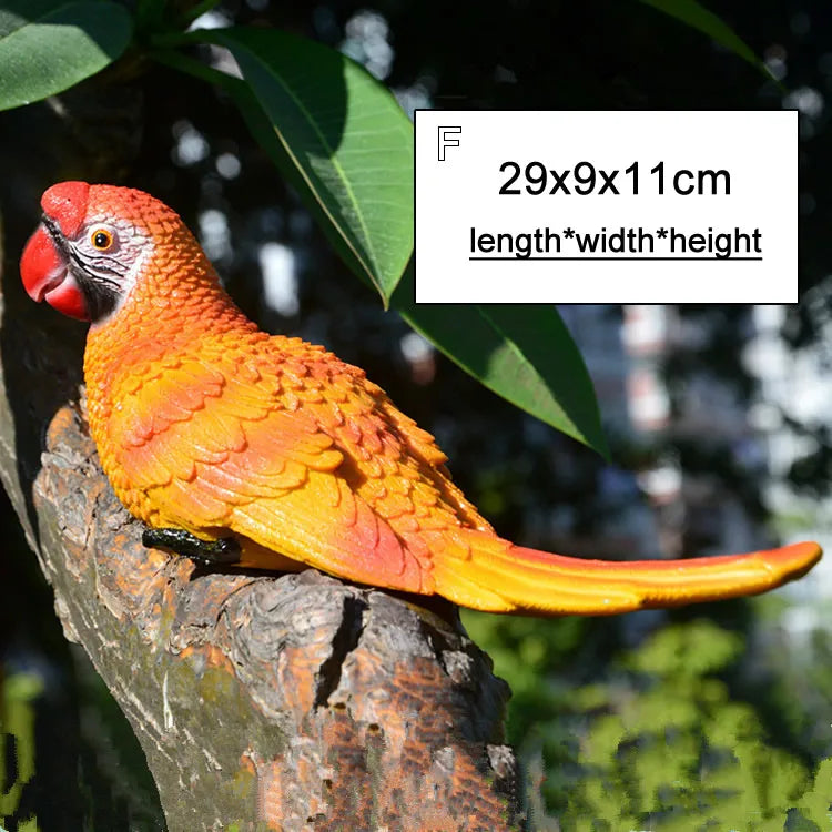 Tropical Vibe Parrot Tree Decor - Image 13