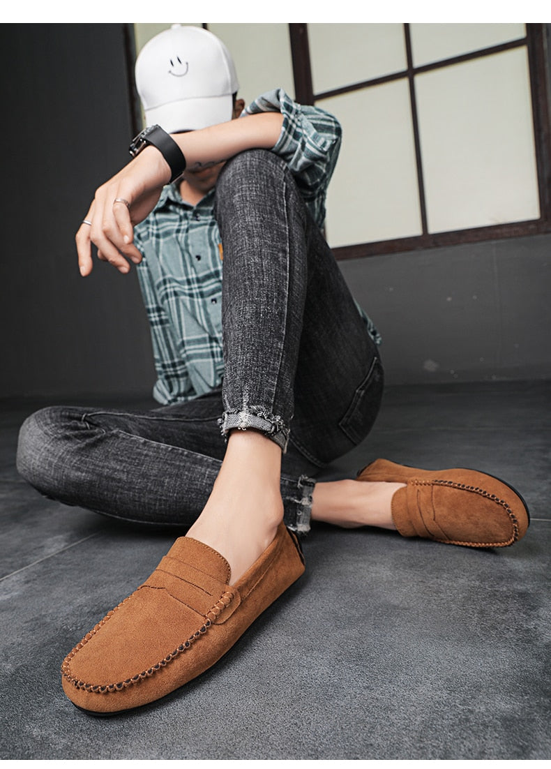 Summer Style Soft Moccasins Loafers Shoes - Image 11