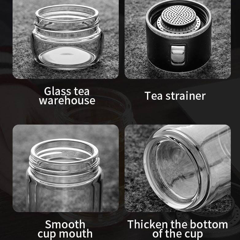 Double Glass Portable Eco-Friendly Tea Infuser - Image 5