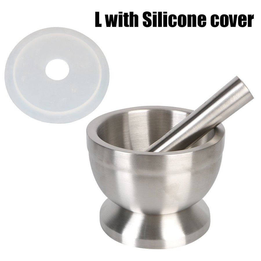 Anti-Splash Stainless Steel Herbs Crusher - Image 8