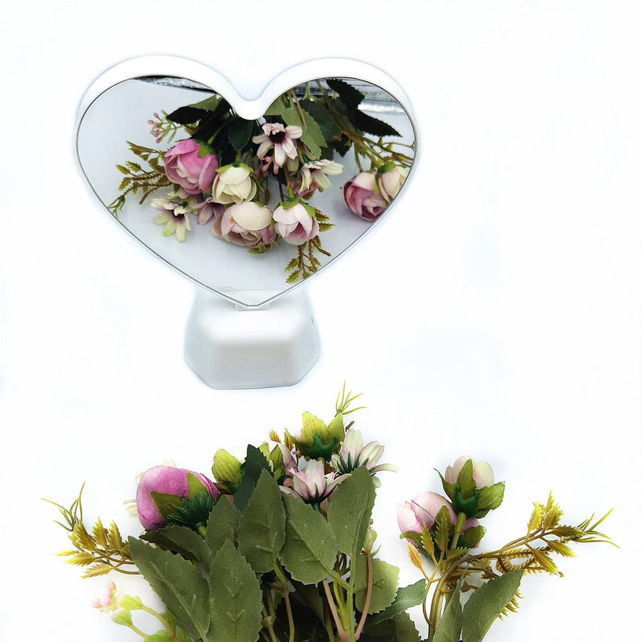 Heart Mirror LED Night Lamp - Image 2
