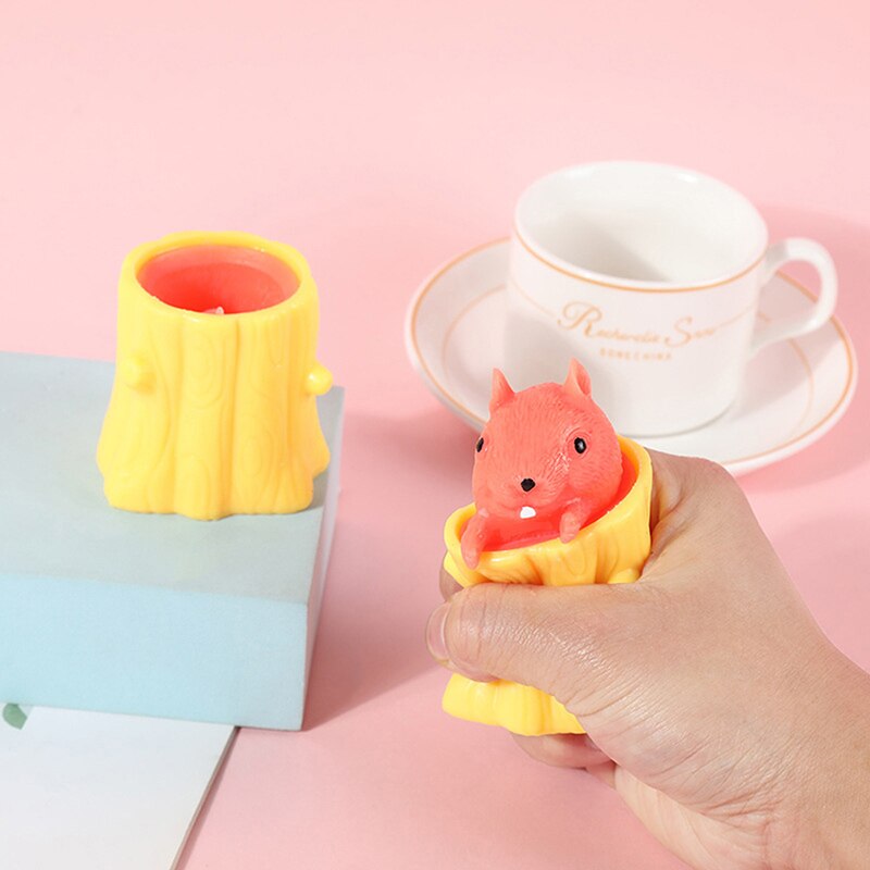 Anti-Stress Squishy Squirrel Toy - Image 1
