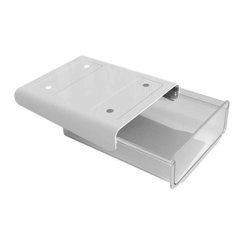Office Friendly Self-Adhesive Hidden Transparent Drawer - Image 5