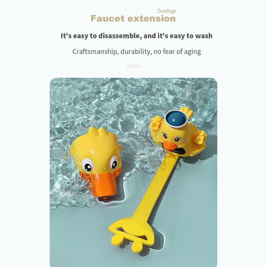 Cartoon Splash Proof Kids Faucet Extender - Image 7