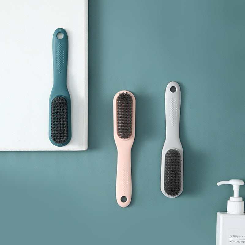 Long Handle Simple Mini Shoe Brush - Image 1
