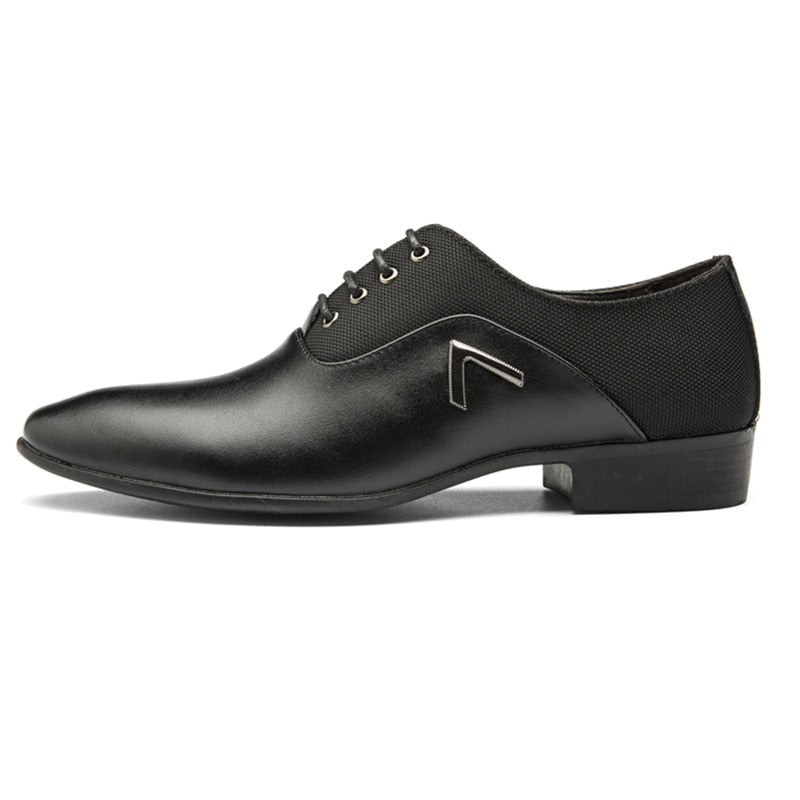 Urban Elite Leather Business Men Casual Oxford Shoes - Image 5