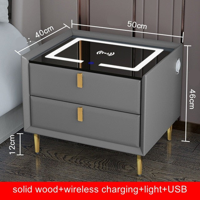 Creative Multifunctional Smart Bedside Speaker Table - Image 22