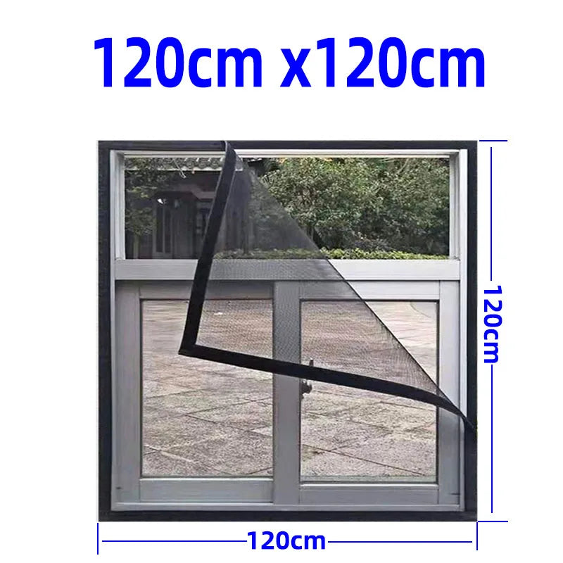 Adjustable Invisible Anti-Mosquito Washable Window Net - Image 14