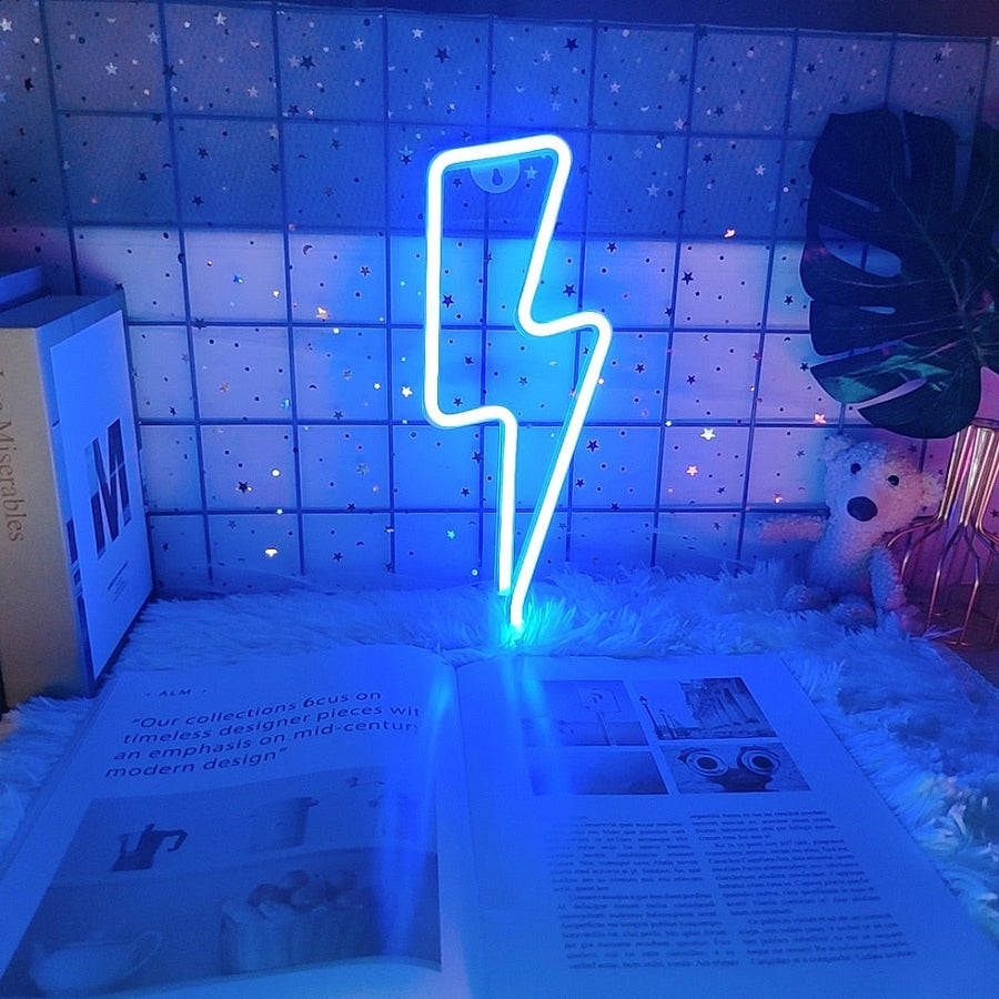 Led Lightning Neon Sign Wall Decor - Image 5