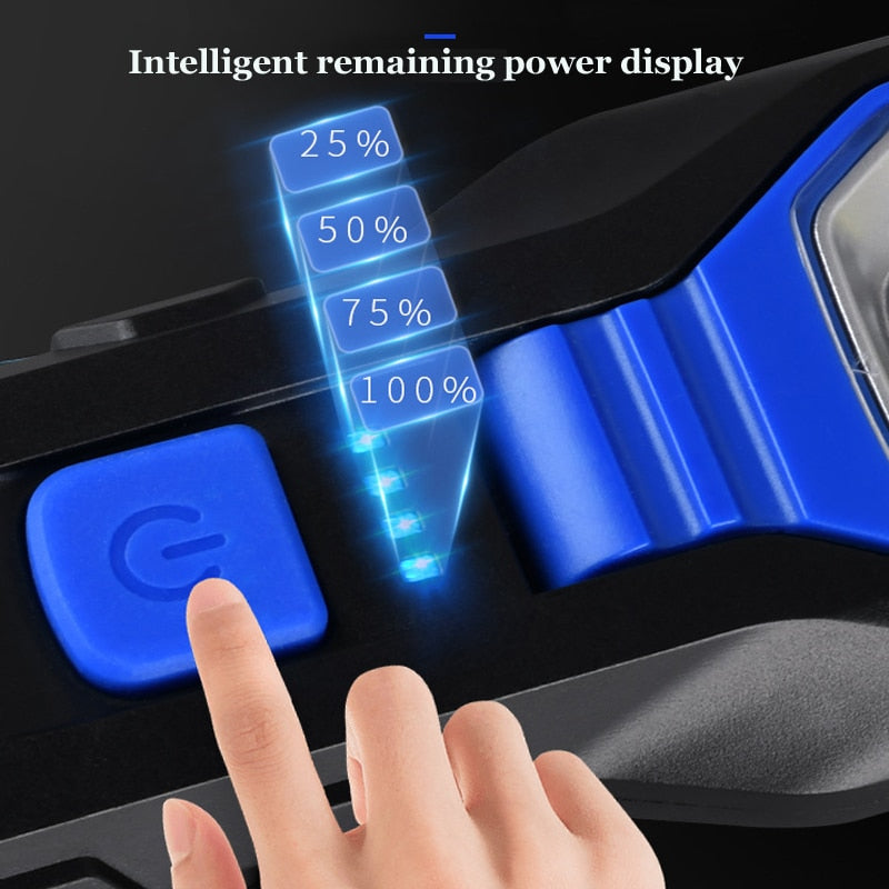 Rechargeable Camping LED Power Bank Flashlight - Image 1