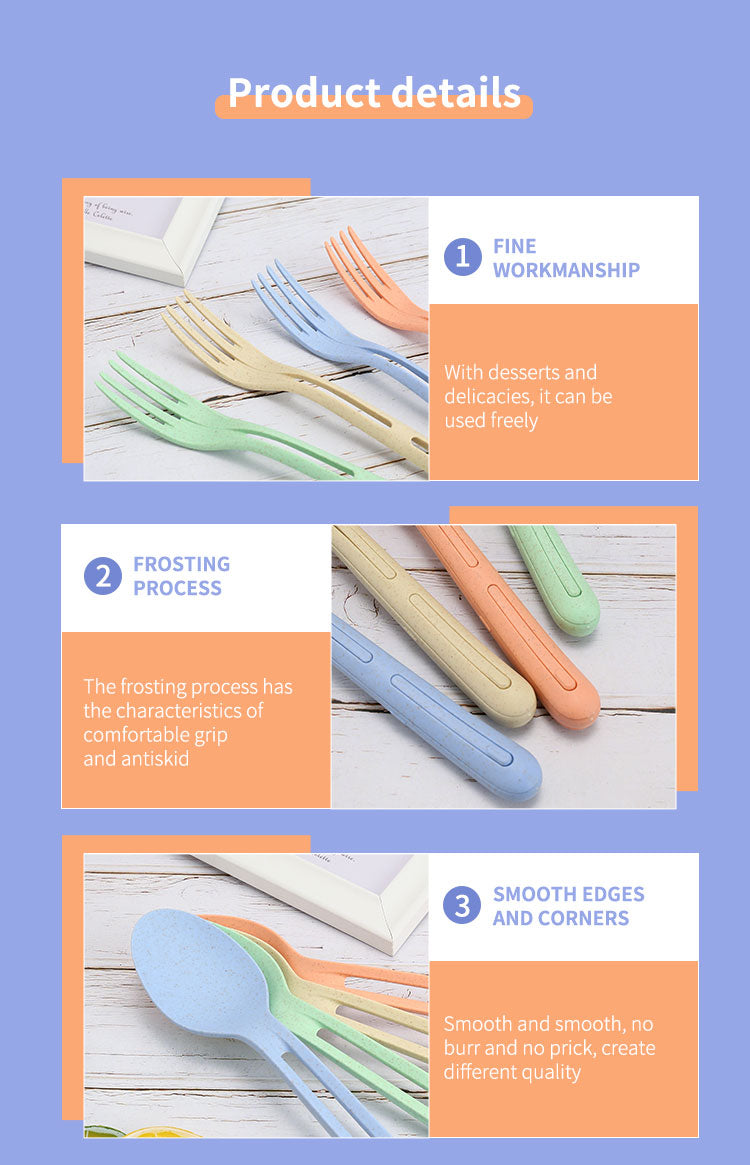 Portable All-in-one Travel Cutlery Set - Image 11