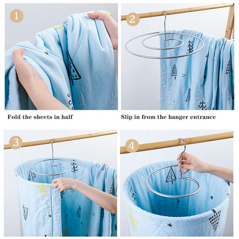 Rotating Spiral Space-Saving Drying Rack - Image 3